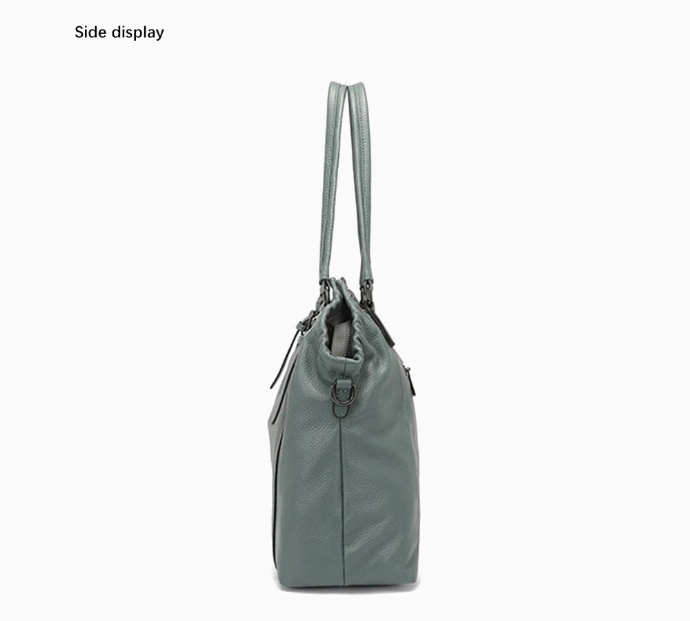 Fashion Women Shoulder Bag 100% Genuine Leather Handbag Hobo Bag Charm Ladies
