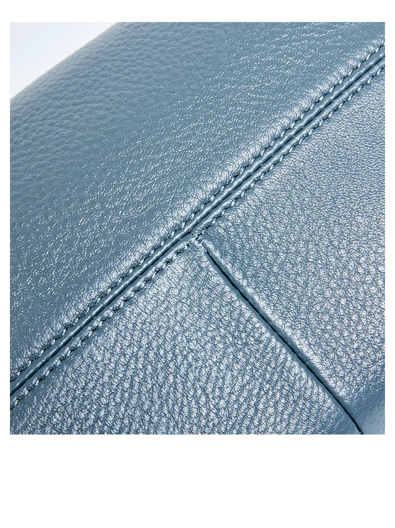 Women's Handbag Genuine Leather Cowhide Cross Body Bags Ladies Shoulder Top Handle Satchel