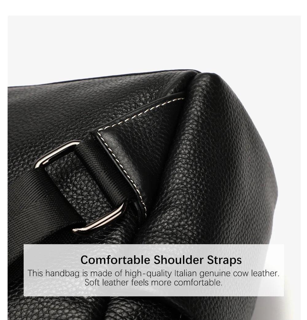 100% Genuine Leather Backpack For Women's High Quality