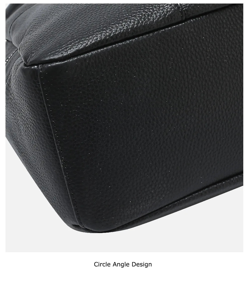 100% Genuine Leather Fashion Women Shoulder Bags High Quality Hobos Elegant Lady