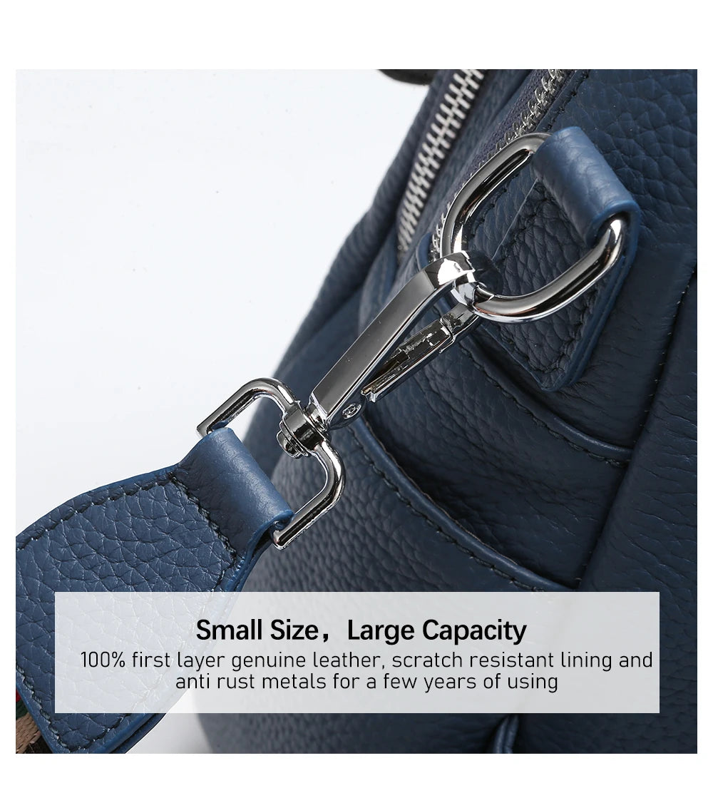 New Fashion Women Backpack 100% Genuine Leather Daily Casual