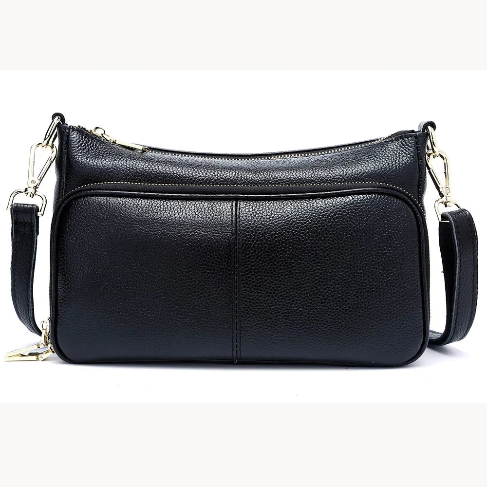 Women's Handbag 100% Genuine Leather Ladies Shoulder Crossbody Messenger Bag Fashion Hobos