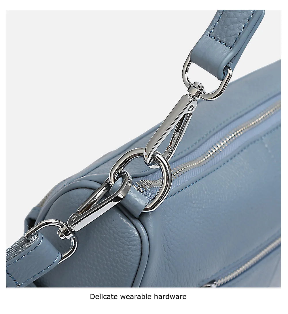 Noble Temperament Women Shoulder Bag 100% Genuine LeatherFashion Crossbody Purse