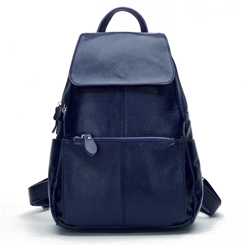 Stylish Genuine Leather Women Backpack