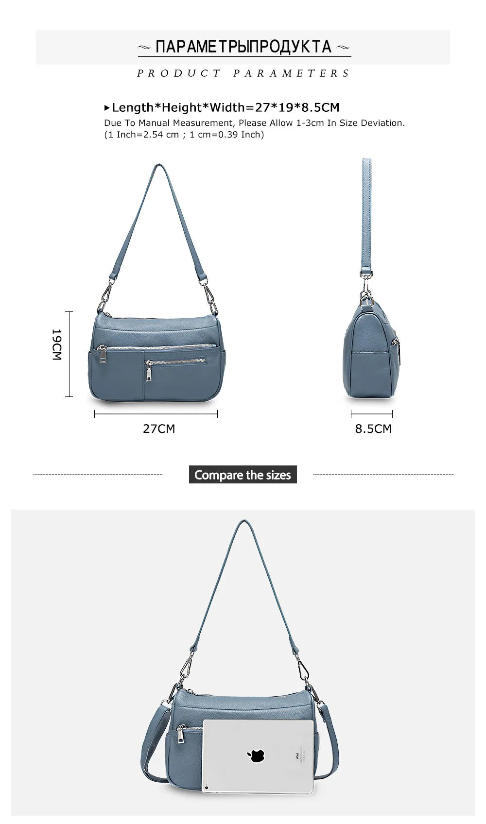 Noble Temperament Women Shoulder Bag 100% Genuine LeatherFashion Crossbody Purse