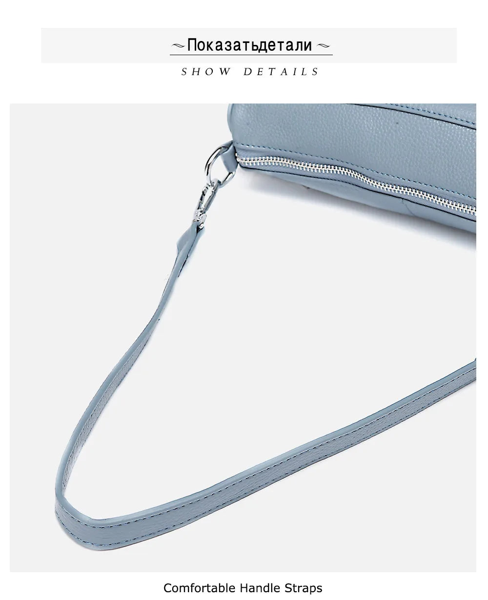 Noble Temperament Women Shoulder Bag 100% Genuine LeatherFashion Crossbody Purse