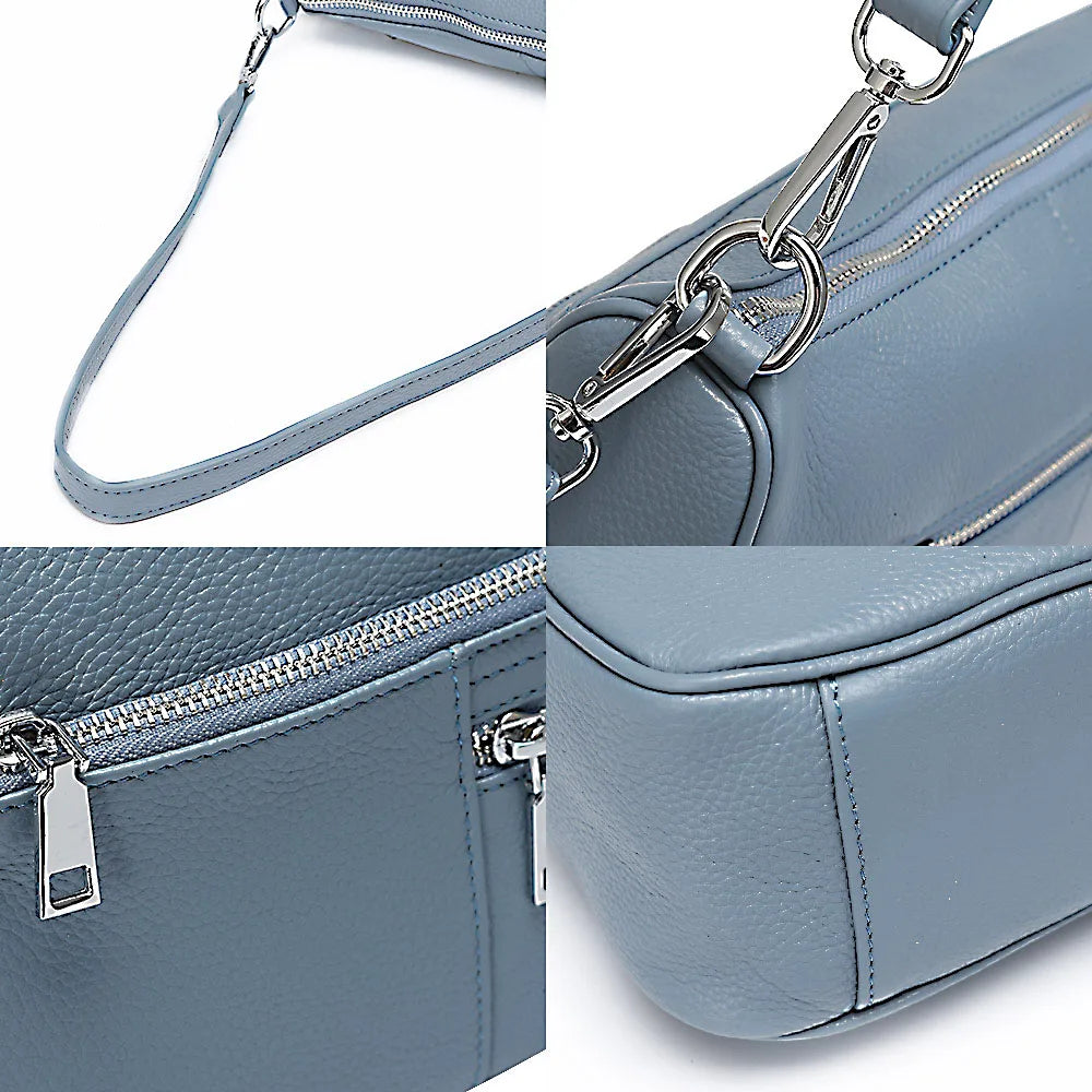 Noble Temperament Women Shoulder Bag 100% Genuine LeatherFashion Crossbody Purse