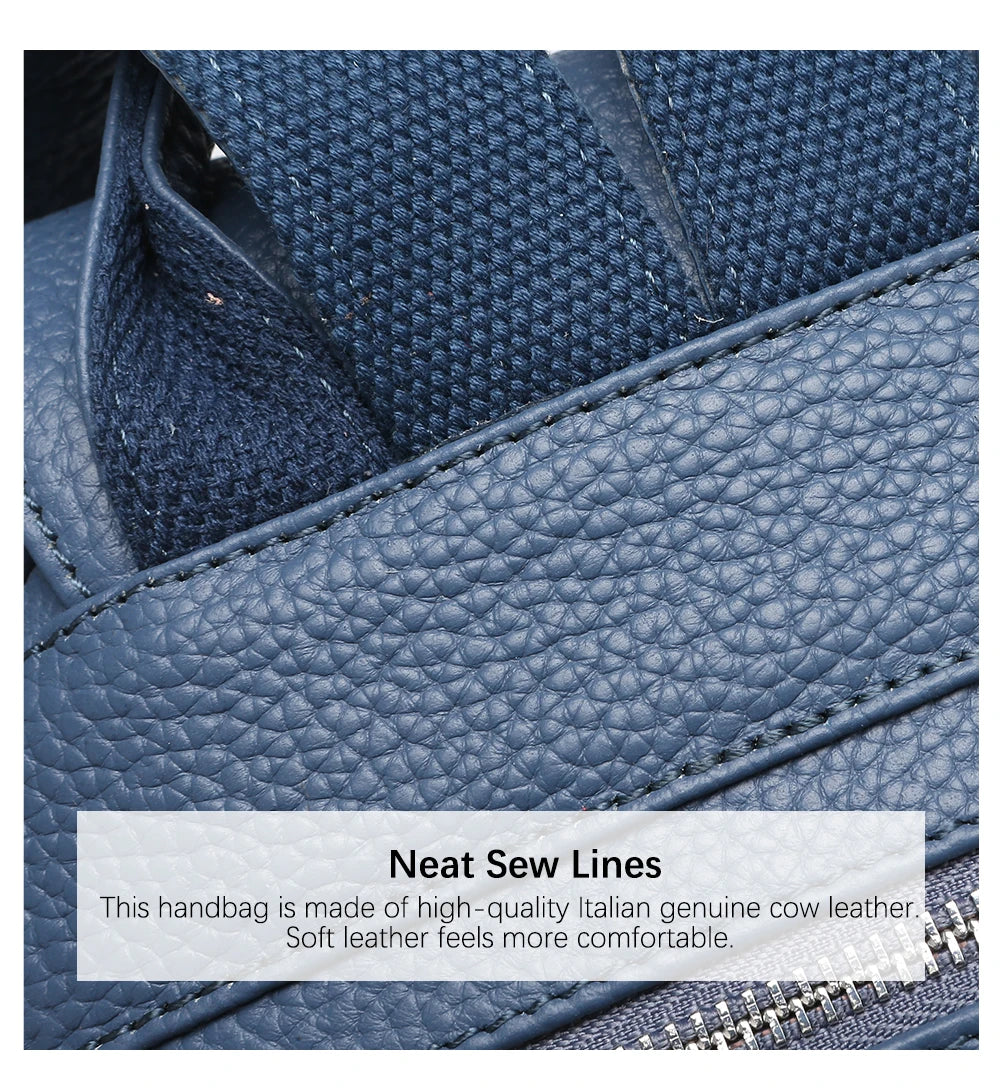 New Fashion Women Backpack 100% Genuine Leather Daily Casual