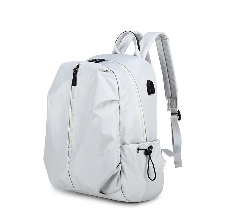 Soft Waterproof Ladies Backpack Casual Outdoor Women's Knapsack Large Capacity Multifunction