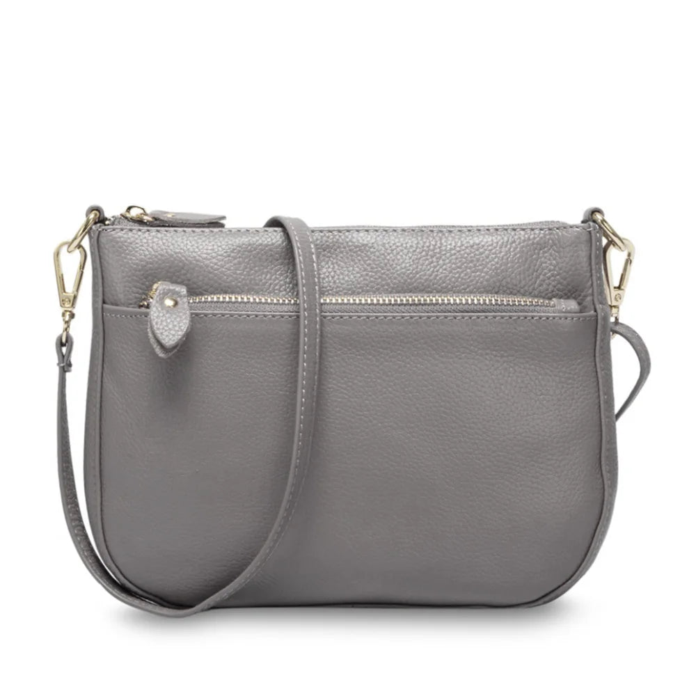 Fashion Women Crossbody Bag 100% Genuine Leather  Handbag Small Flap Bags