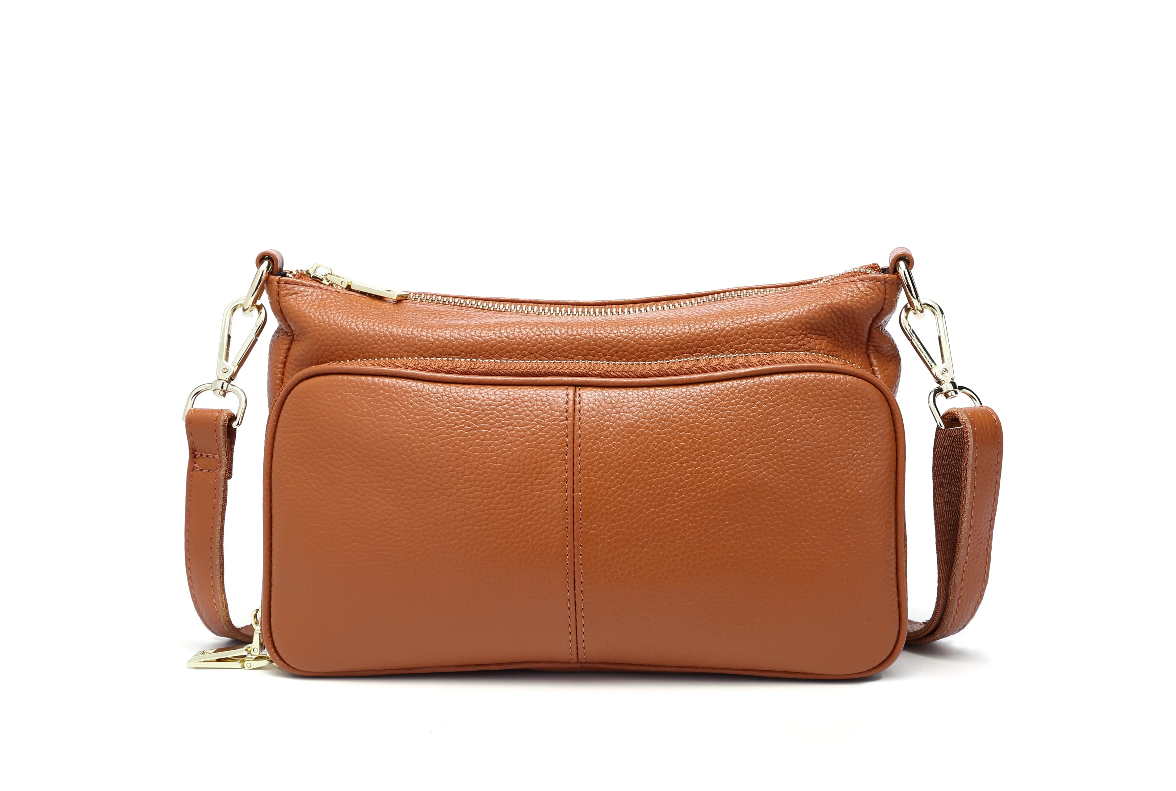 Women's Handbag 100% Genuine Leather Ladies Shoulder Crossbody Messenger Bag Fashion Hobos