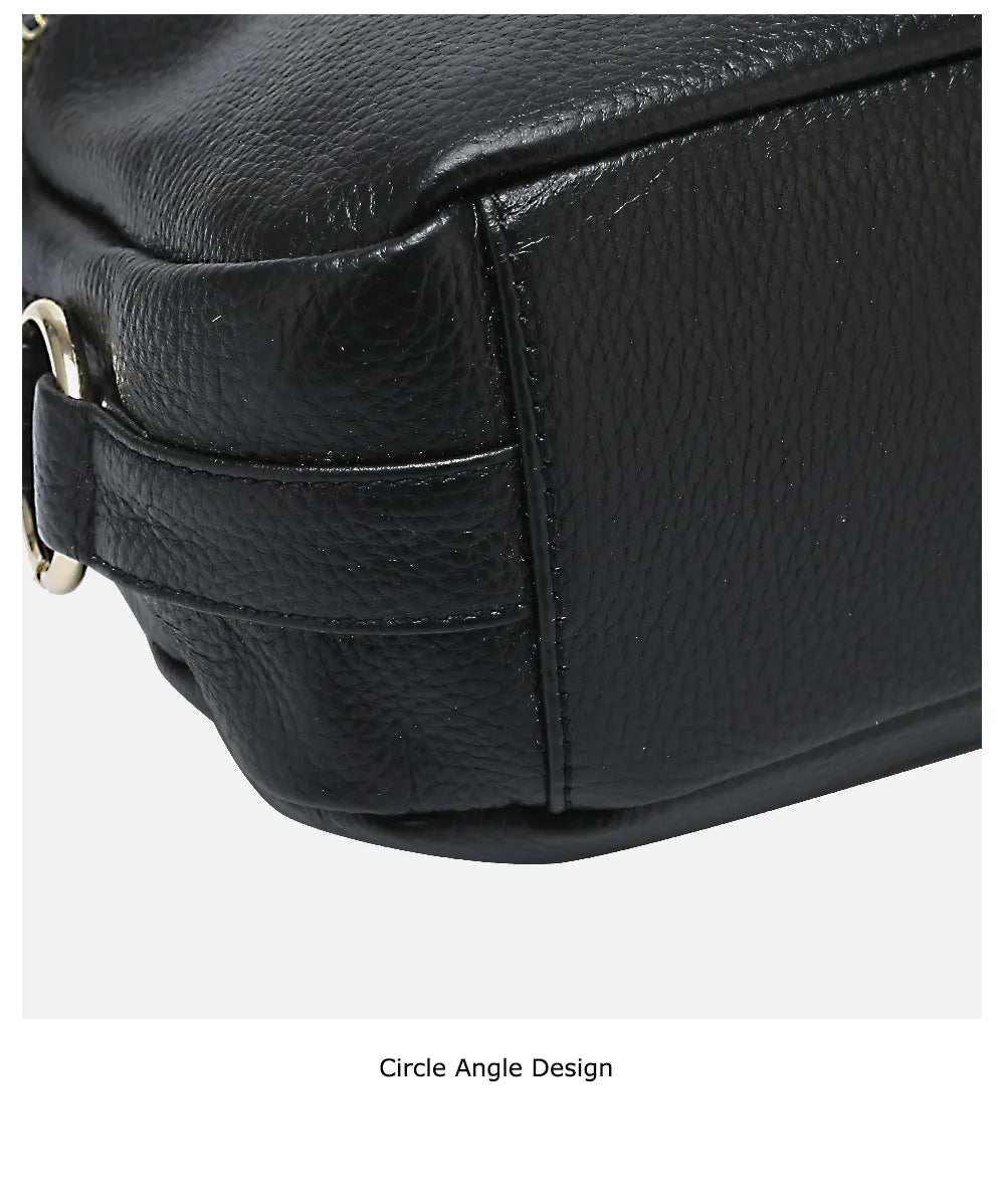 100% Genuine Leather Fashion Women Shoulder Bag With Tassel High Quality Hobos Elegant