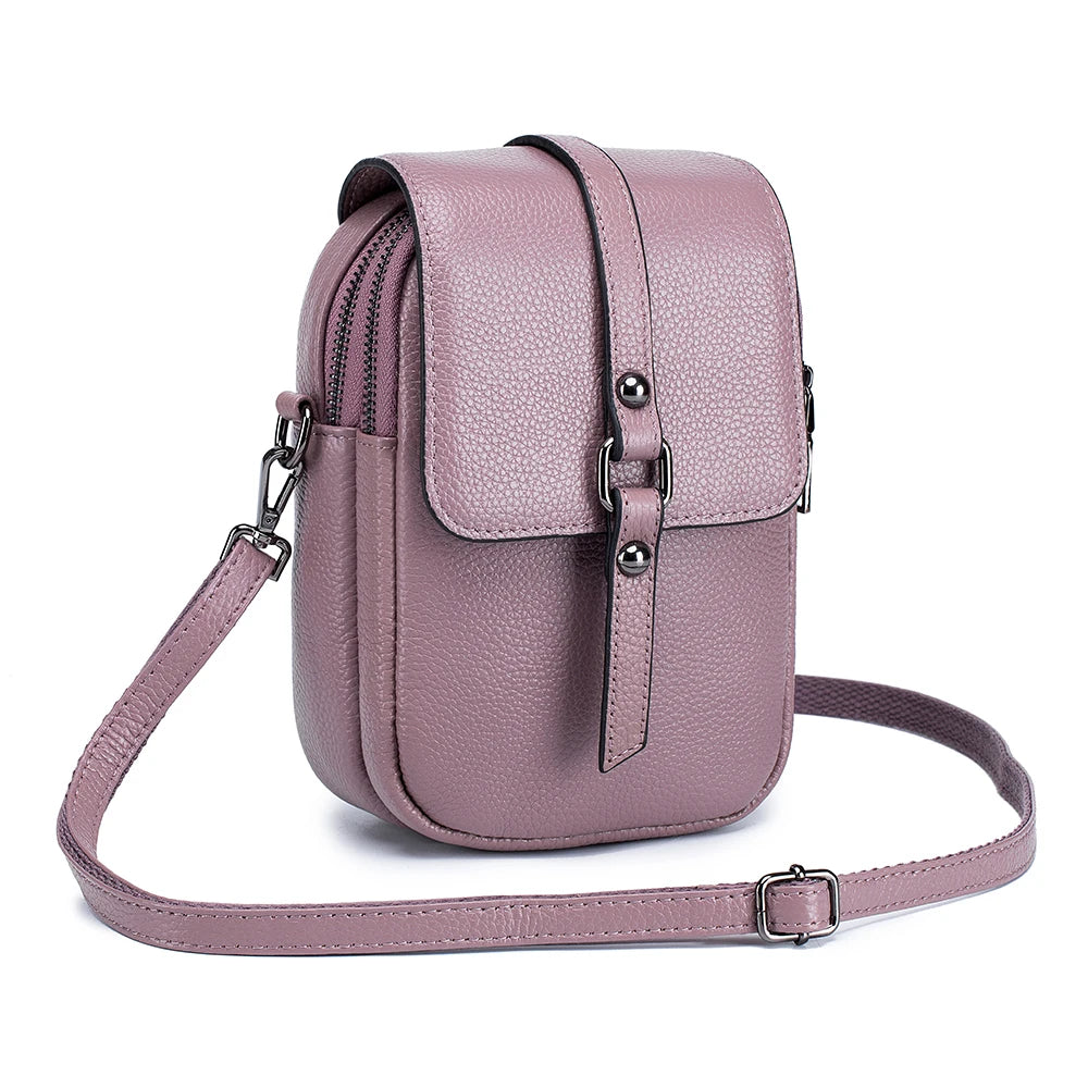 Fashion Classic Handbag Large Capacity Women's Crossbody Bag Soft Cowhide Leather High Quality