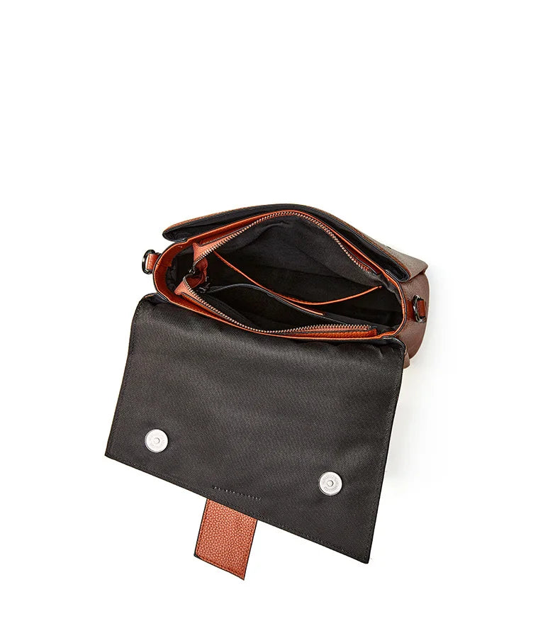 New Genuine Leather Tote Bag For Women Spring Classic Vintage Shoulder Handbag