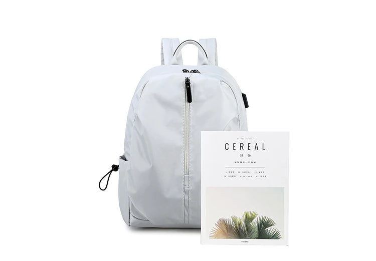 Soft Waterproof Ladies Backpack Casual Outdoor Women's Knapsack Large Capacity Multifunction
