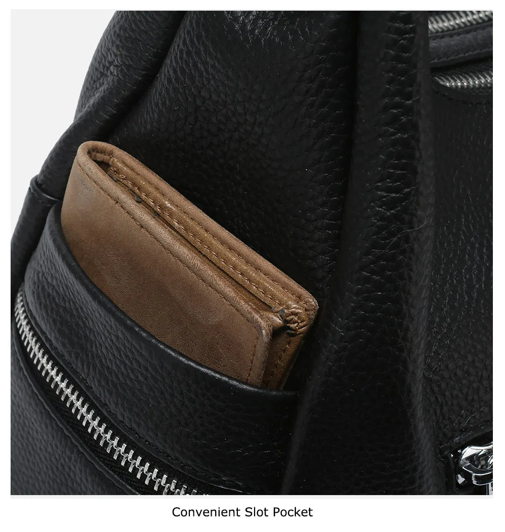 100% Genuine Leather Fashion Women Shoulder Bags High Quality Hobos Elegant Lady