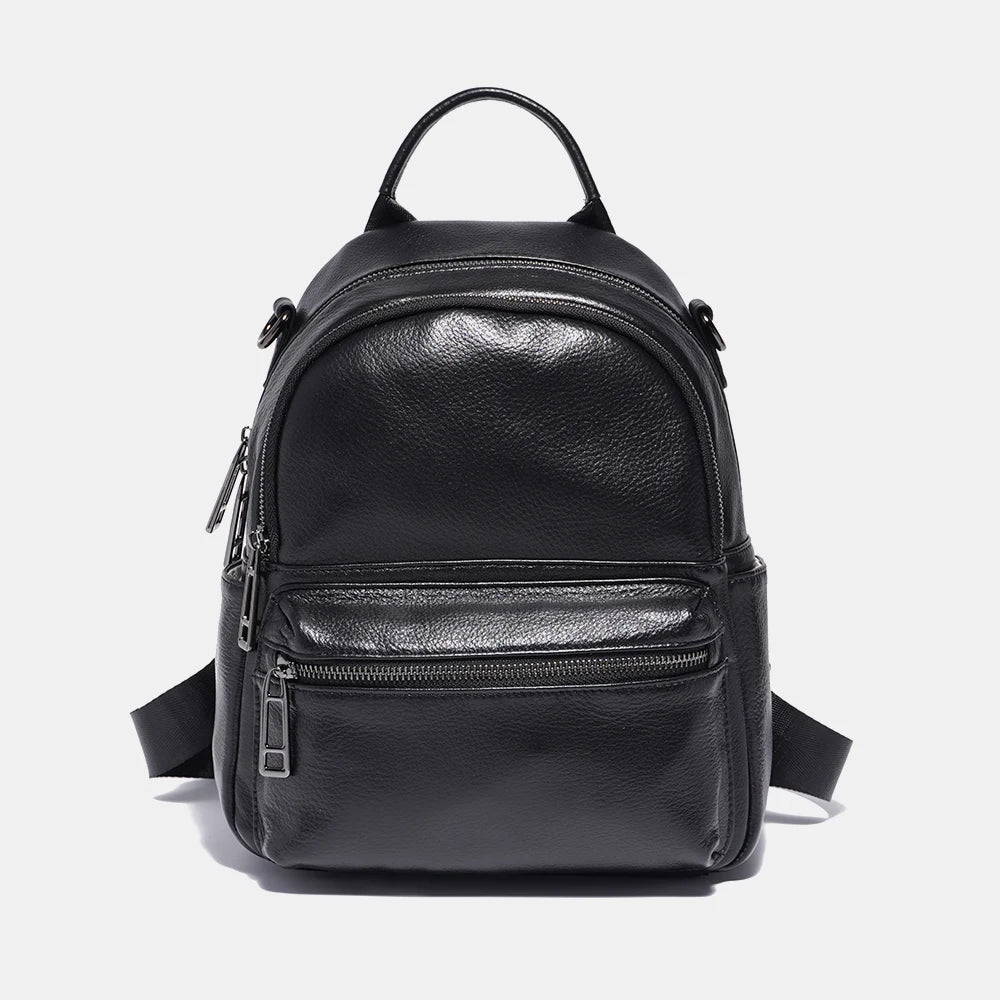 Women Leather Backpack Knapsack Backpacks Satchel ShoulderLarge Capacity