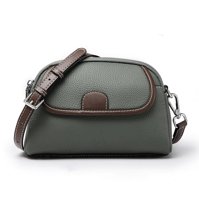 Genuine Leather Women's Handbag Small Tote Bag Female Crossbody Fashion Lady Shoulder Handbags
