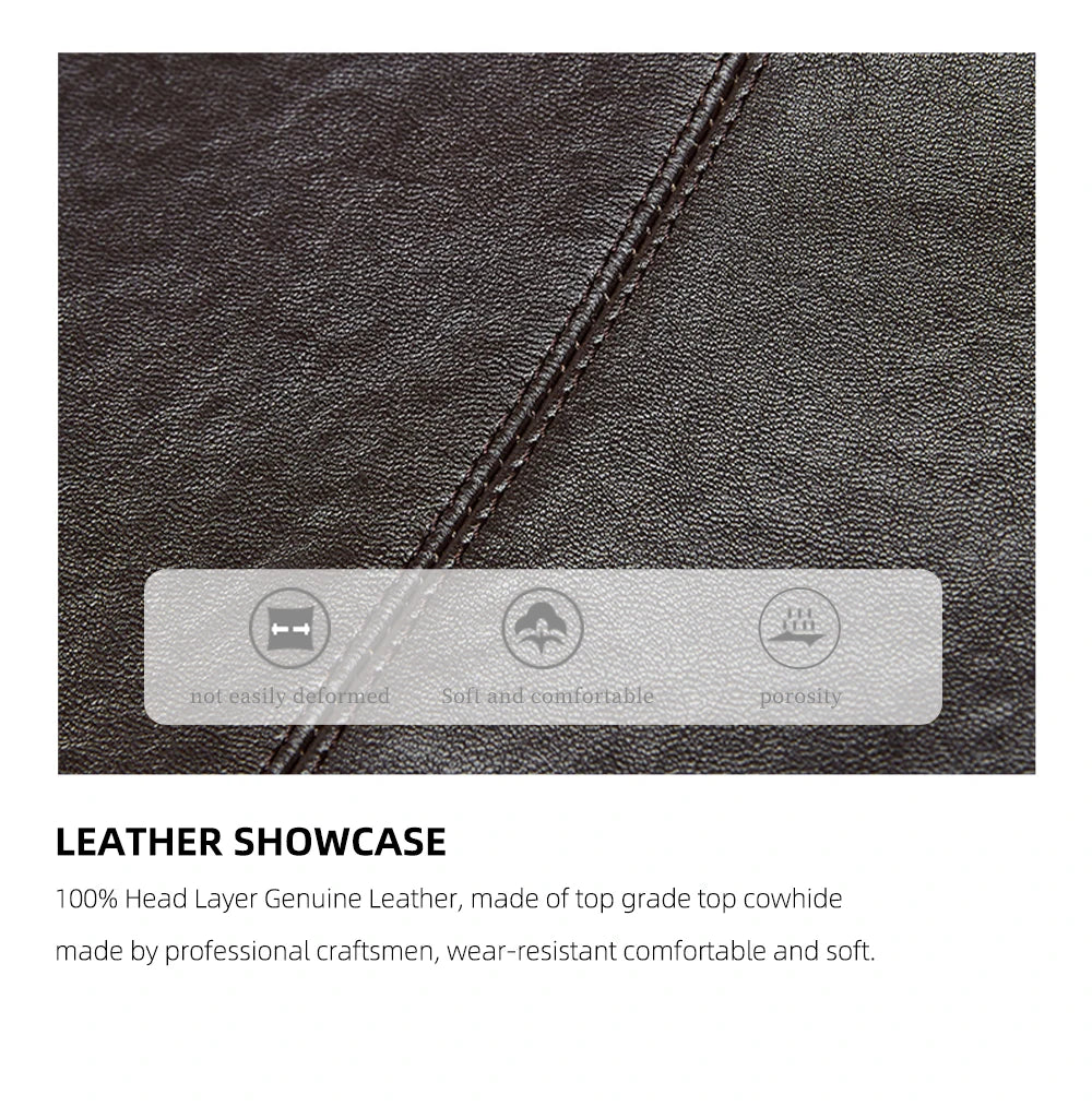 Genuine Leather Women's Underarm Single-Shoulder Cowhide Tote Retro Soft Large