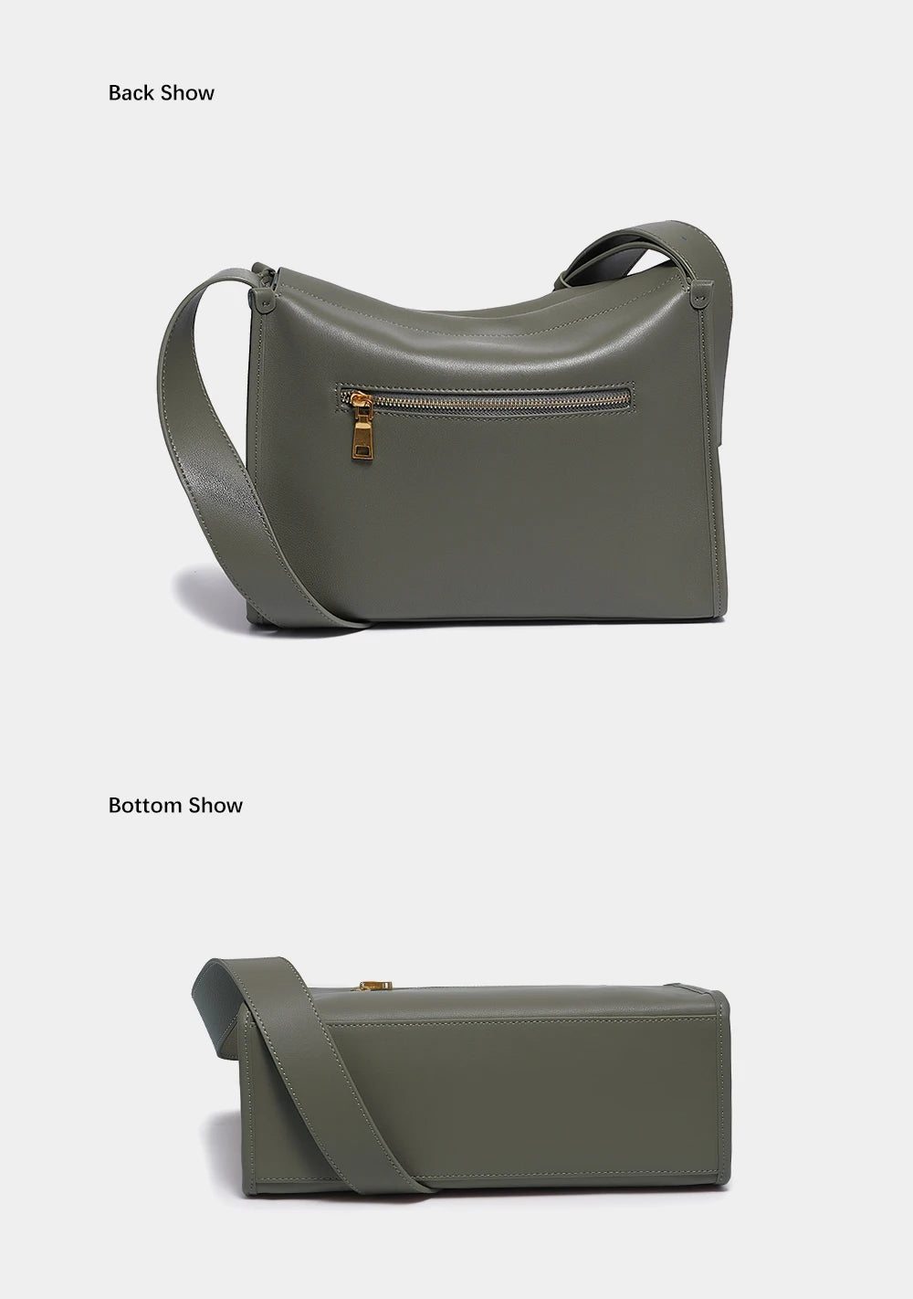 Women Crossbody Messenger Bag Genuine Leather Large Capacity Luxury Designer Vintage