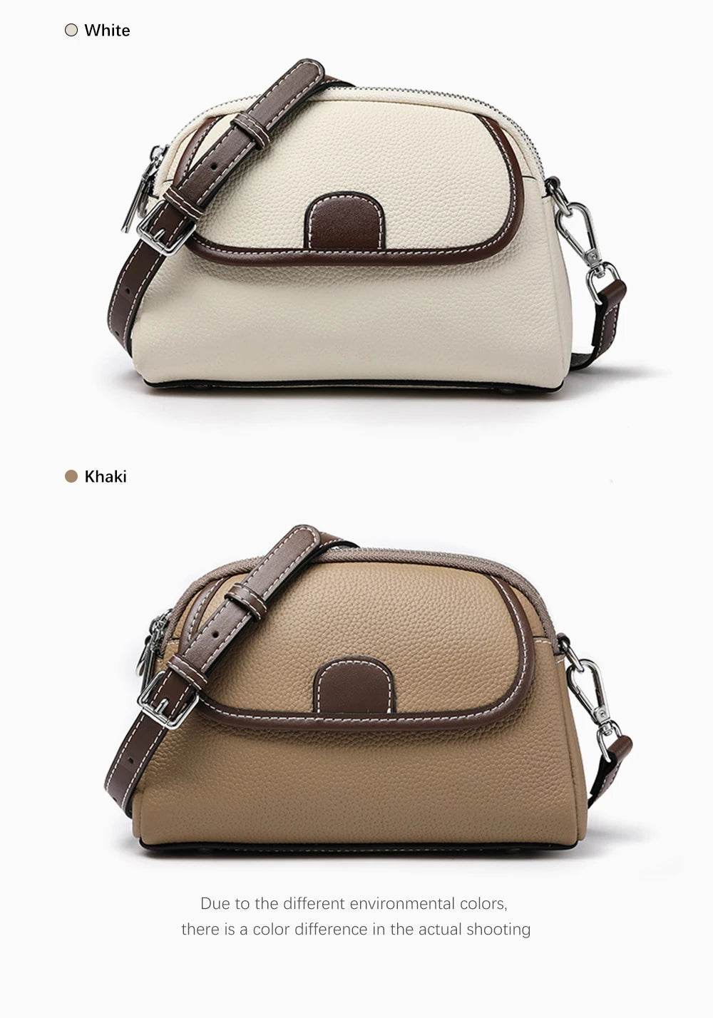 Genuine Leather Women's Handbag Small Tote Bag Female Crossbody Fashion Lady Shoulder Handbags
