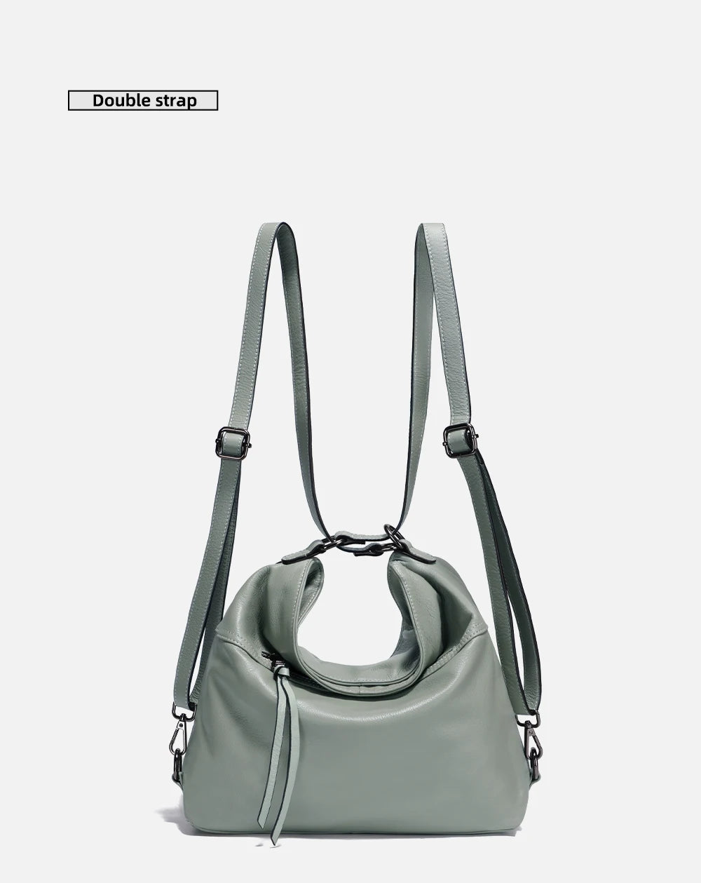 Fashion Women Shoulder Bag 100% Genuine Leather Large Capacity Designer Handbag Hobo