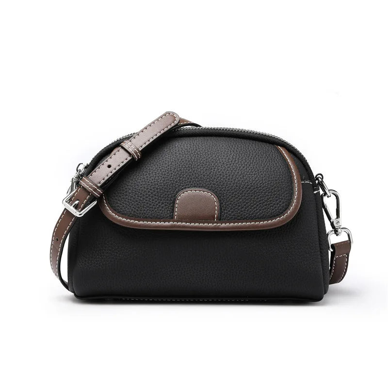 Genuine Leather Women's Handbag Small Tote Bag Female Crossbody Fashion Lady Shoulder Handbags
