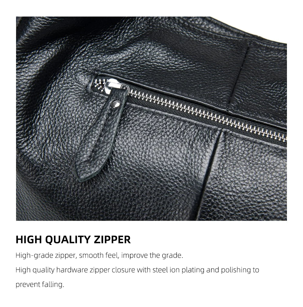 Bag 100% Soft Genuine Leather Tassel Women's Handbag Shoulder Satchel Crossbody Purse