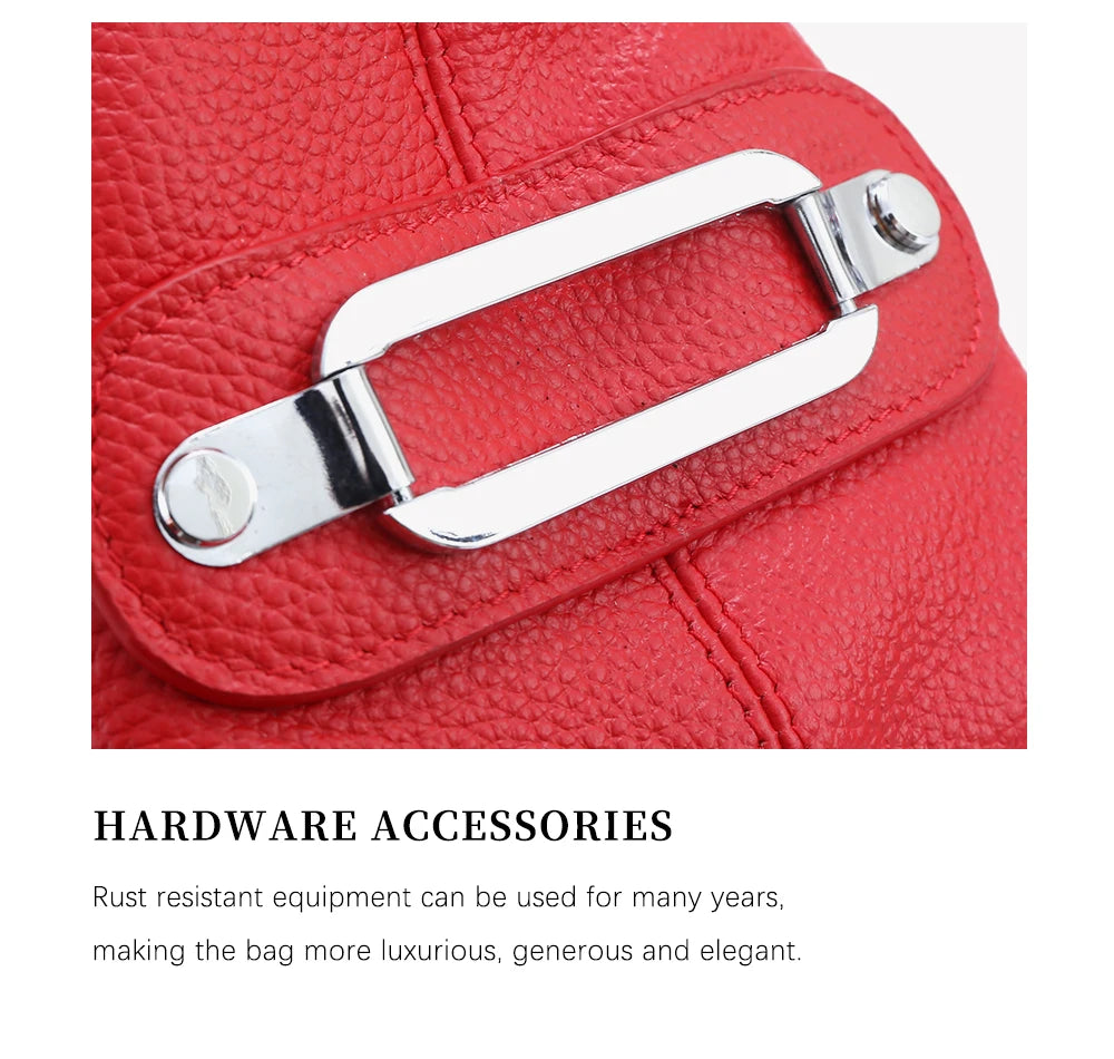 100% Genuine Leather Large Women Top Handle Shoulder Bag Tote Handbag Purse Leather Hobo Bag