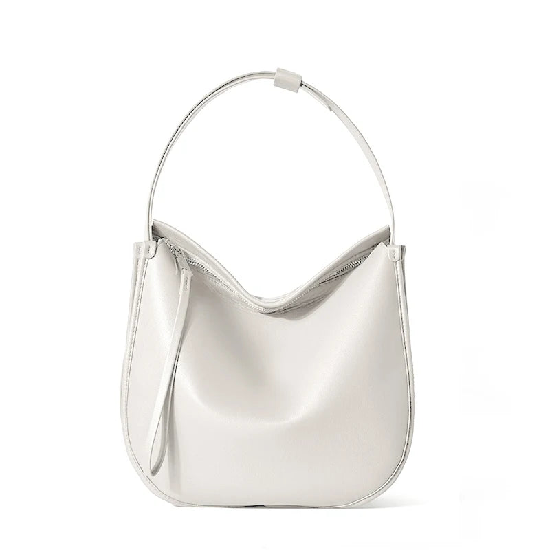 Women's Simple Fashion Designer Messenger Bag Genuine Leather Shoulder