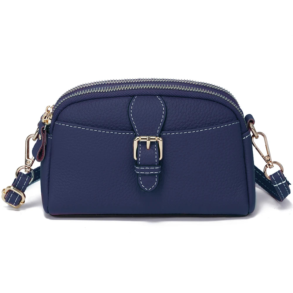 Women Wristlets Bags Female Purse 100% Genuine Leather High Quality Small Bag