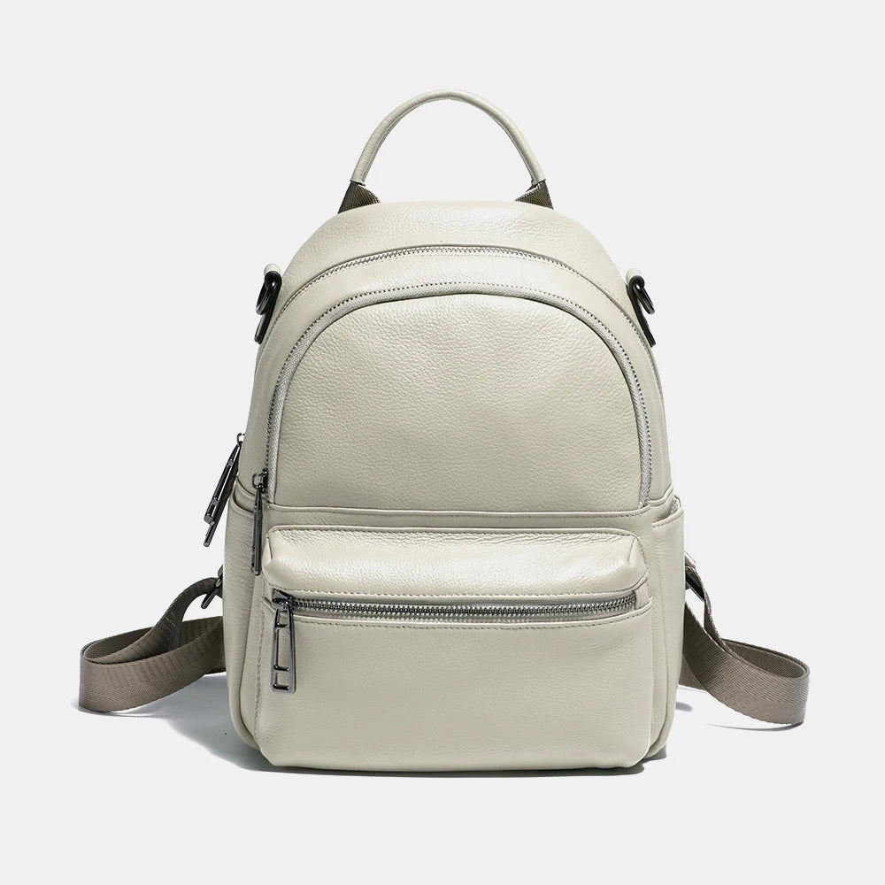 Women Leather Backpack Knapsack Backpacks Satchel ShoulderLarge Capacity