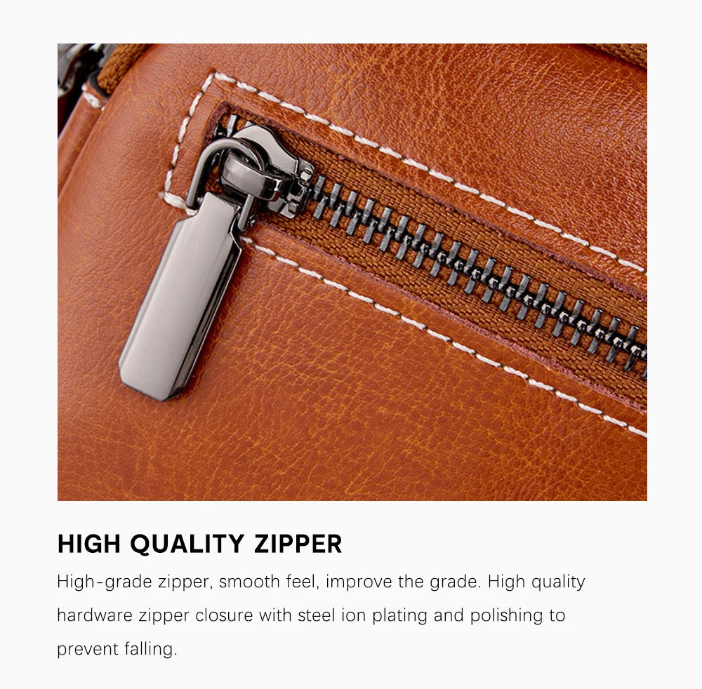 100% Oil Wax Top Leather Small Crossbody Bags For Women Fashion Designer Shoulder Bag