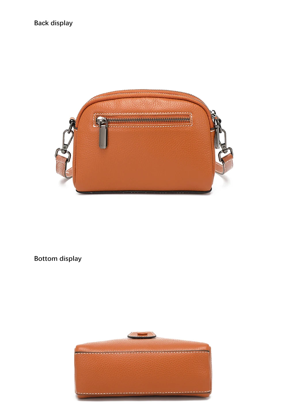 Women Casual Soft Leather Bag Mini Small Crossbody Female Shell Phone Shoulder Bags