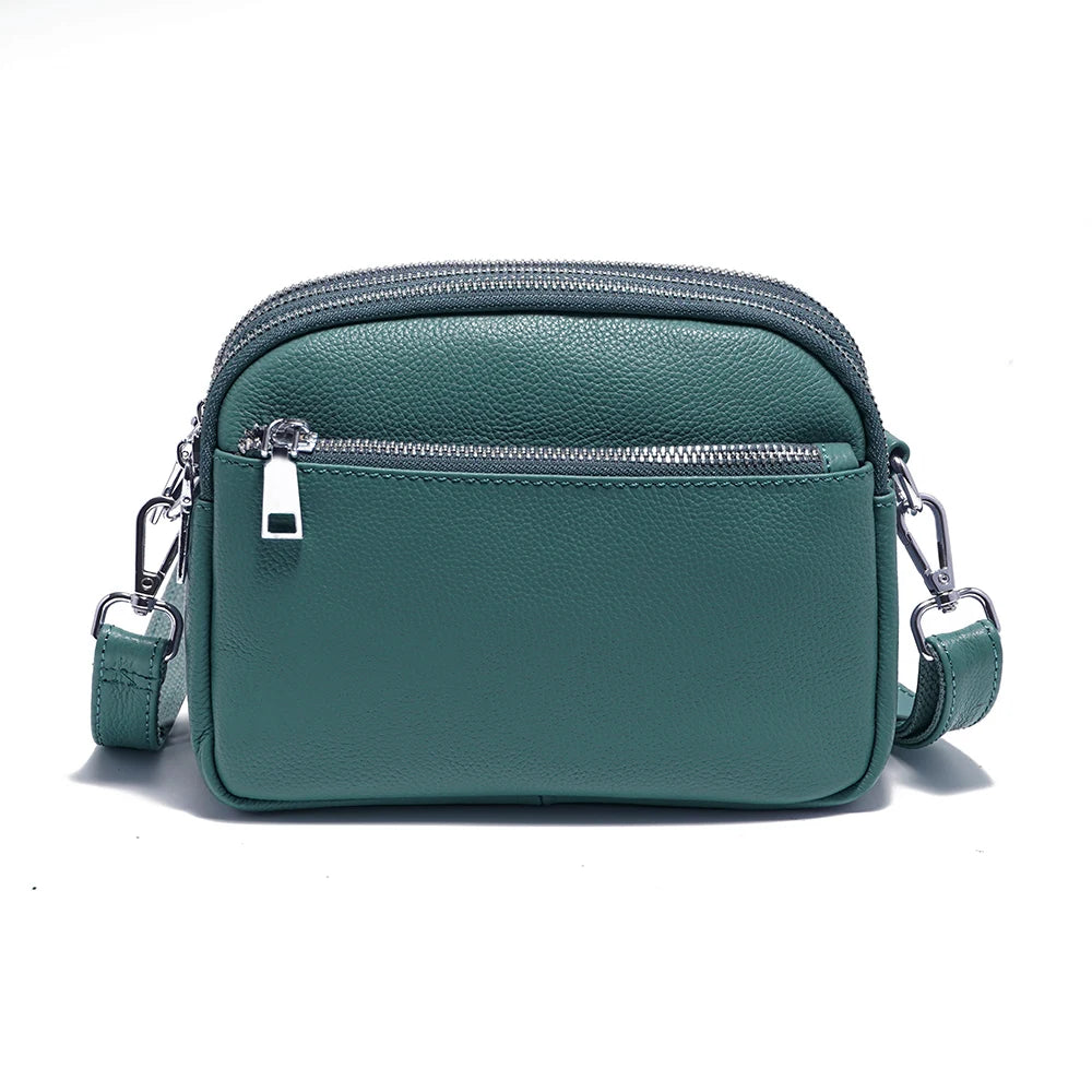 Multifunctional Solid Color Shoulder Bag For Women, Waterproof Crossbody Purse Business