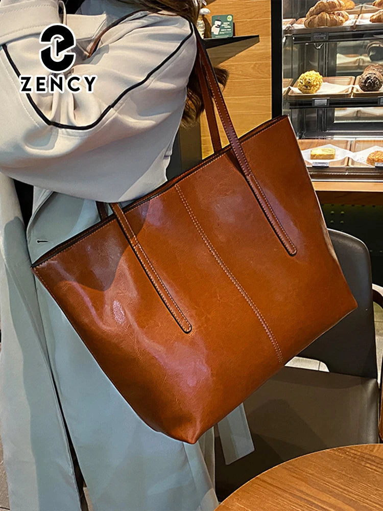 New Women Handbag 100% Genuine Leather Ladies Shoulder Purse Ladies