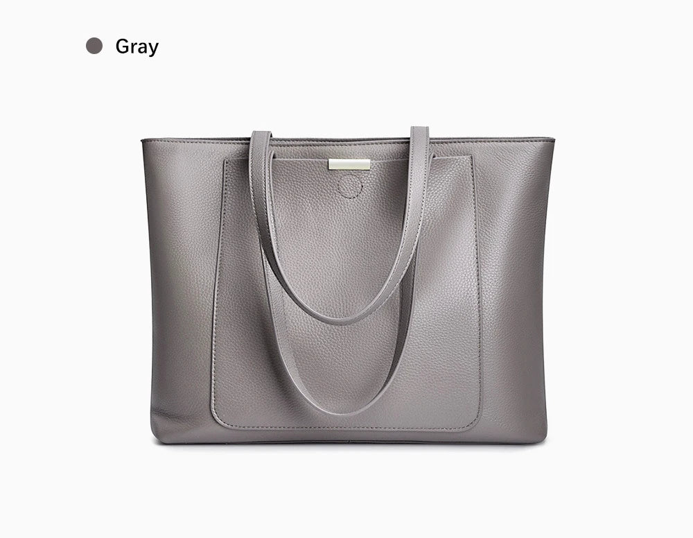 Genuine Leather Women's Tote Handbag Large Shoulder Bag