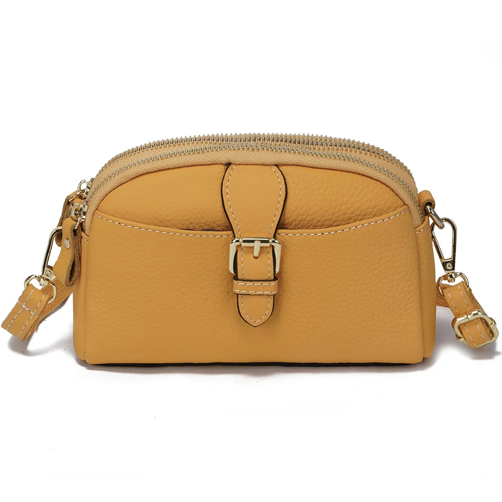 Women Wristlets Bags Female Purse 100% Genuine Leather High Quality Small Bag