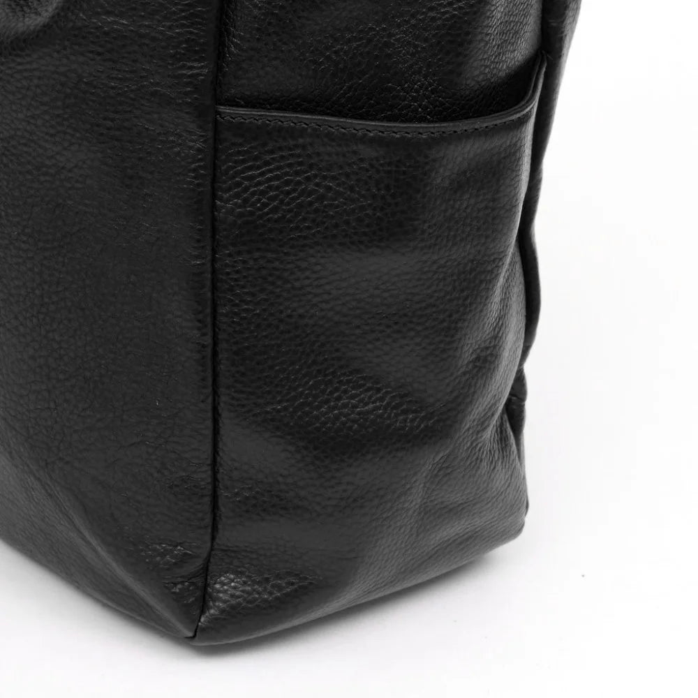 Genuine Leather Women Tote Handbag Large Capacity Shoulder Bag