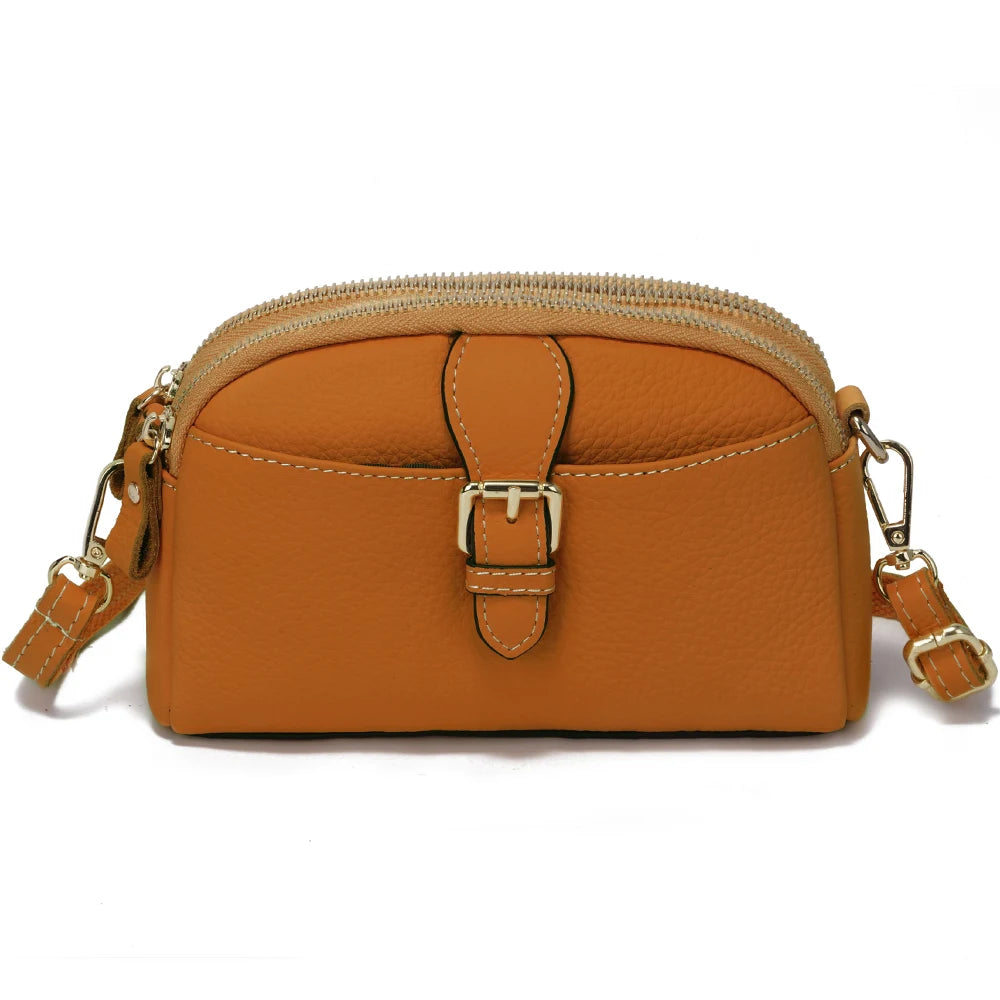 Women Wristlets Bags Female Purse 100% Genuine Leather High Quality Small Bag