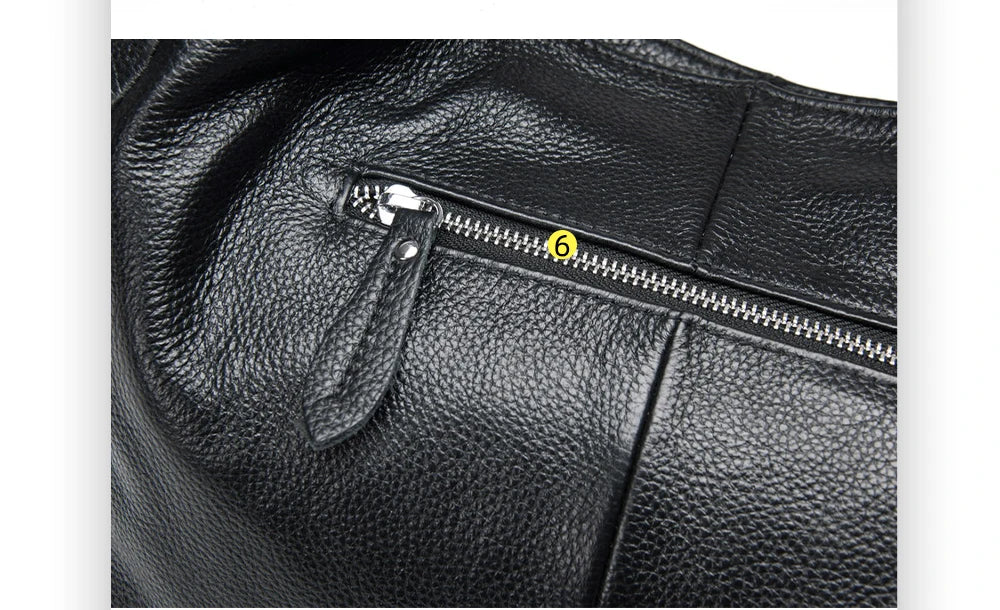 Bag 100% Soft Genuine Leather Tassel Women's Handbag Shoulder Satchel Crossbody Purse