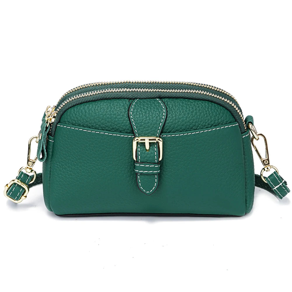 Women Wristlets Bags Female Purse 100% Genuine Leather High Quality Small Bag