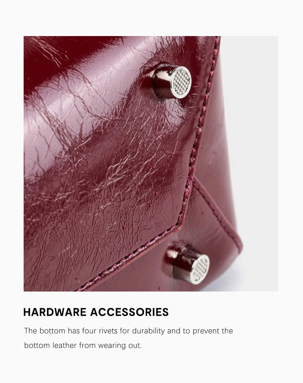 Genuine Leather Shopper Shoulder Bag Bucket Handbag Simple High Quality Women