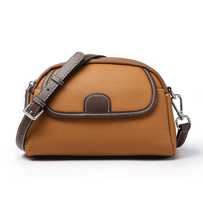 Genuine Leather Women's Handbag Small Tote Bag Female Crossbody Fashion Lady Shoulder Handbags