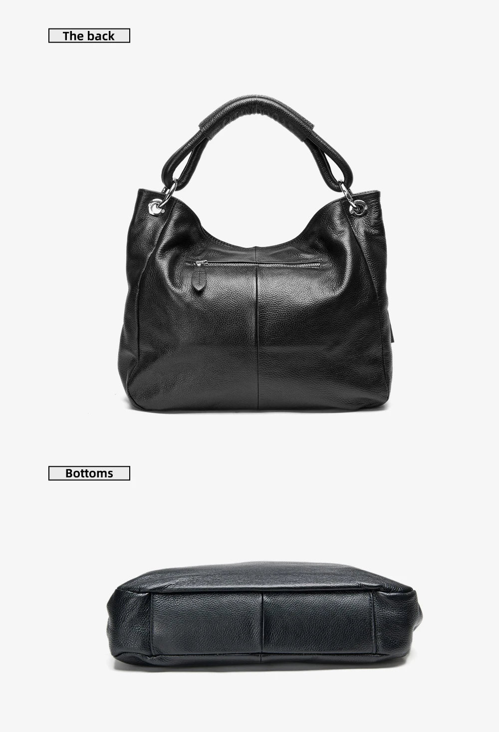 Bag 100% Soft Genuine Leather Tassel Women's Handbag Shoulder Satchel Crossbody Purse