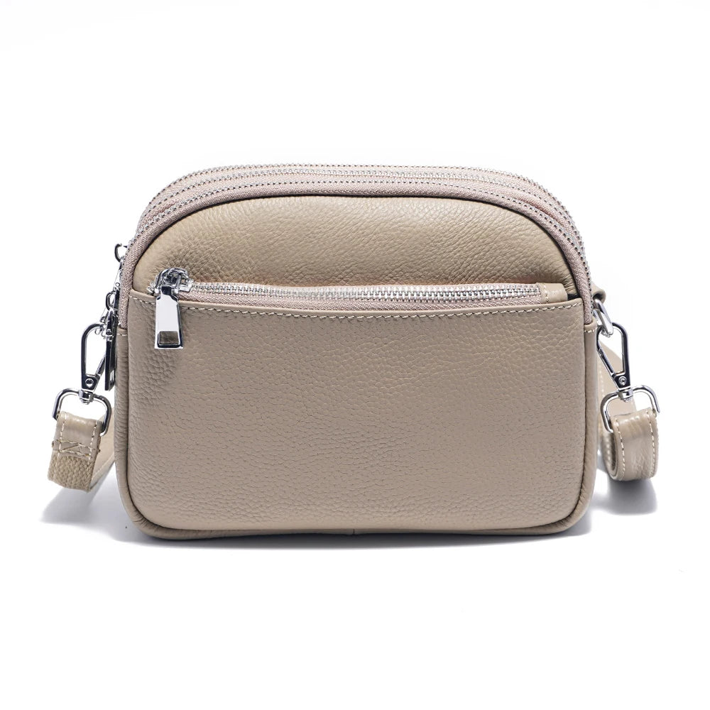 Multifunctional Solid Color Shoulder Bag For Women, Waterproof Crossbody Purse Business