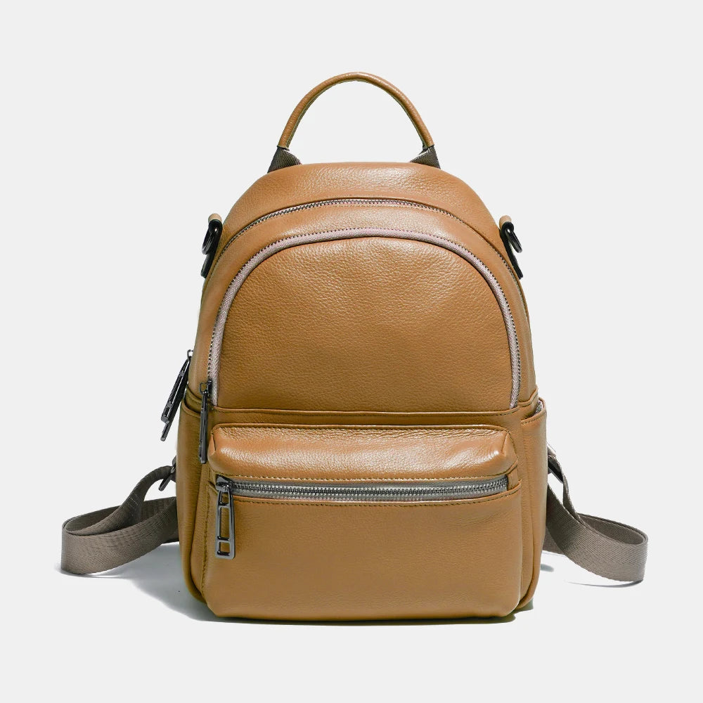 Women Leather Backpack Knapsack Backpacks Satchel ShoulderLarge Capacity