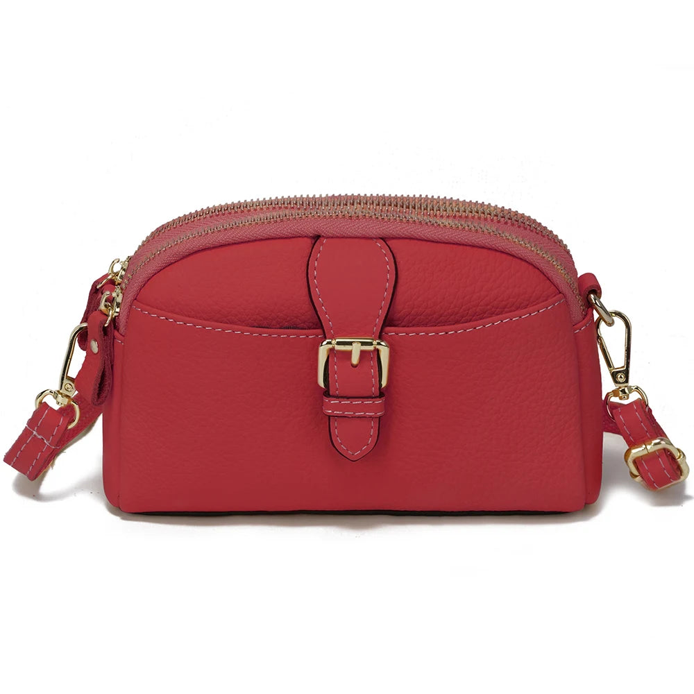 Women Wristlets Bags Female Purse 100% Genuine Leather High Quality Small Bag