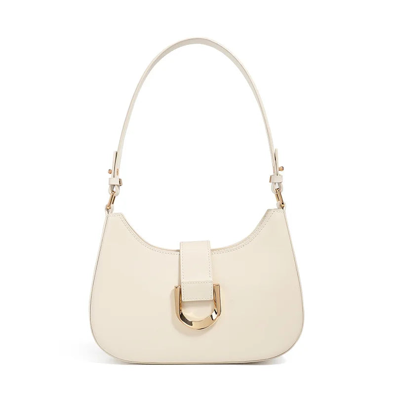 Women's Charming Leather Shoulder Bag Luxury Designer Handbag with Top Handle Crossbody